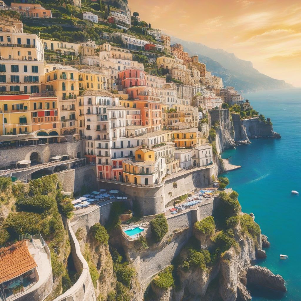 Picturesque Italian Coastline