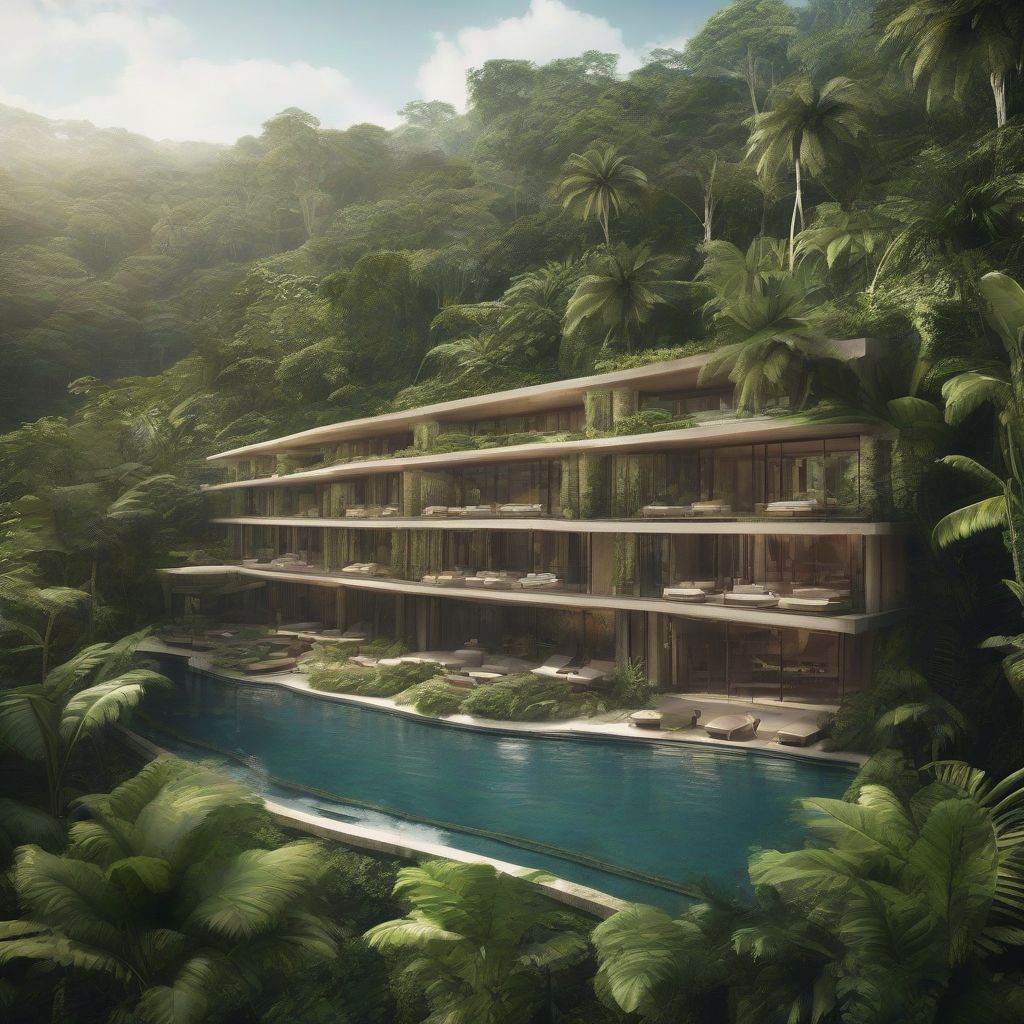 Hidden Luxury Hotel in the Jungle