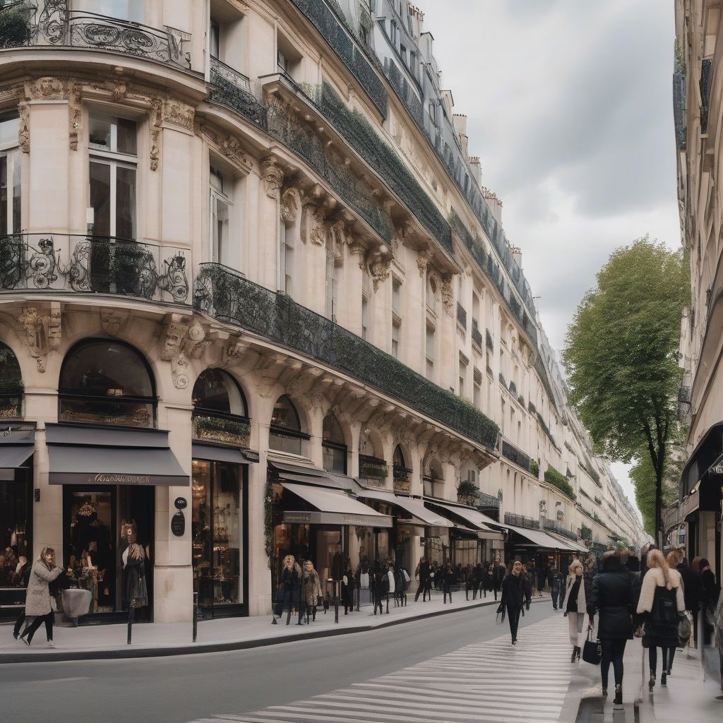 Parisian Luxury Boutiques