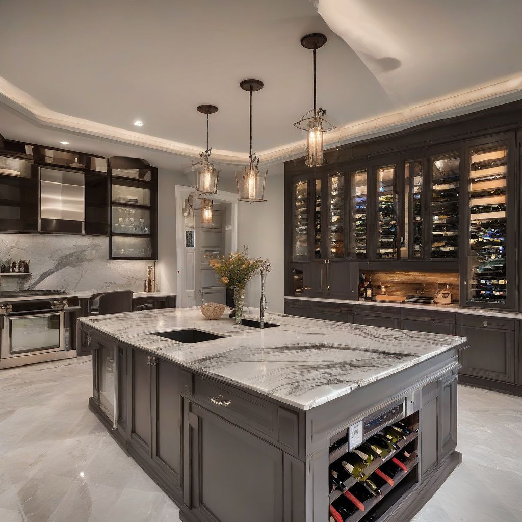 Luxury Kitchen Island