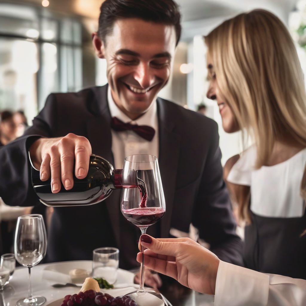 Wine Pairing at Fine Dining Restaurant